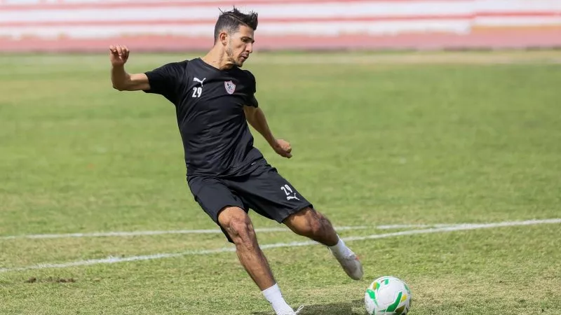 أحمد فتوح يشارك فى مران الزمالك بعد تعافى من الإصابة