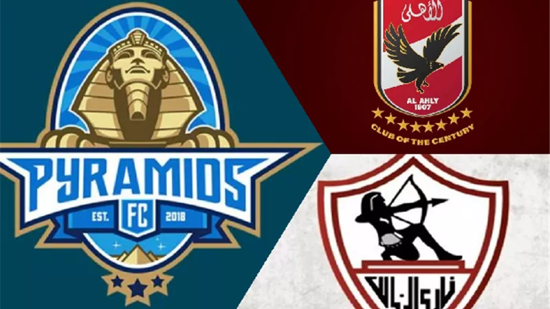 مفاجأة.. الأهلى والزمالك وبيراميدز فى قائمة أفضل 100 لوجو بالعالم