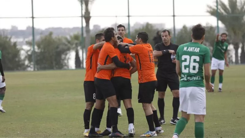 استعدادا للدورى.. البنك الأهلى يفوز على القناة بخماسية وديا
