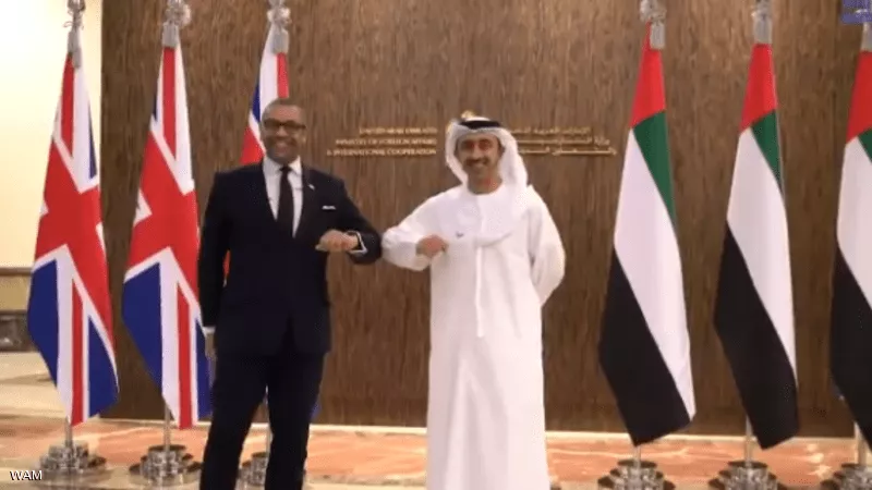مباحثات إماراتية بريطانية في أبوظبي