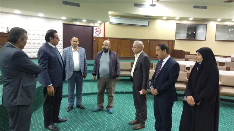 رئيس نقابة النسيج خلال لقاء مع وفد عمالي عراقي: التنسيق في القضايا المشتركة التي تخص حماية الوطن
