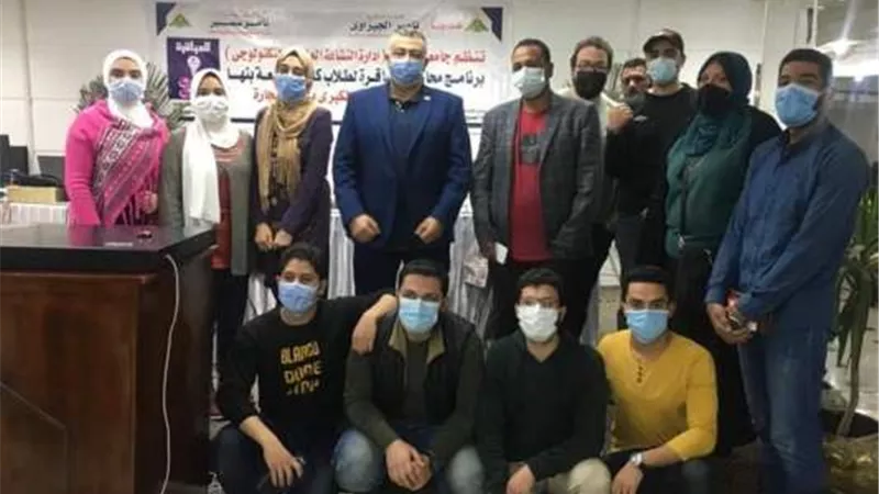 8 كليات فى دور ما قبل النهائى لمسابقة العباقره بجامعة بنها