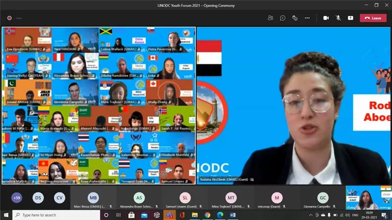 لأول مرة.. اختيار مصر للمشاركة في القاء الكلمة الافتتاحية لمنتدى الشباب الدولي لمكافحة المخدرات