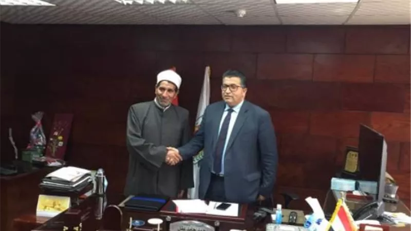 وكيل تعليم جنوب سيناء يستقبل مدير إدارة الوعظ بالأزهر الشريف بالمحافظة