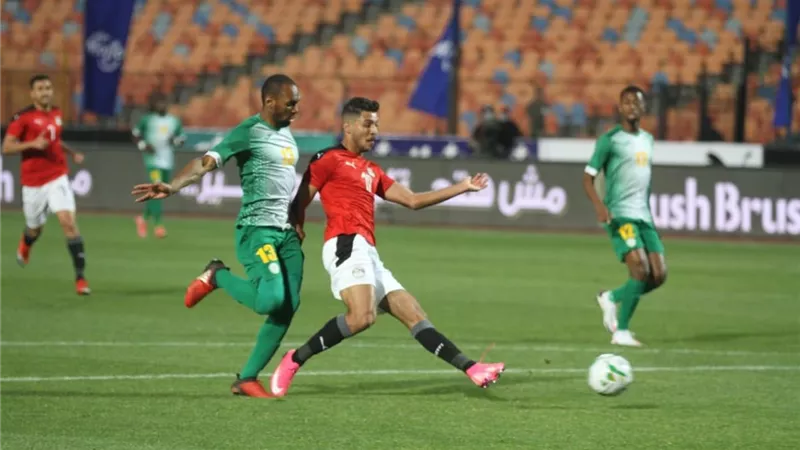 محمد شريف يضيف الهدف الثانى لمنتخب مصر فى مرمى جزر القمر.. فيديو