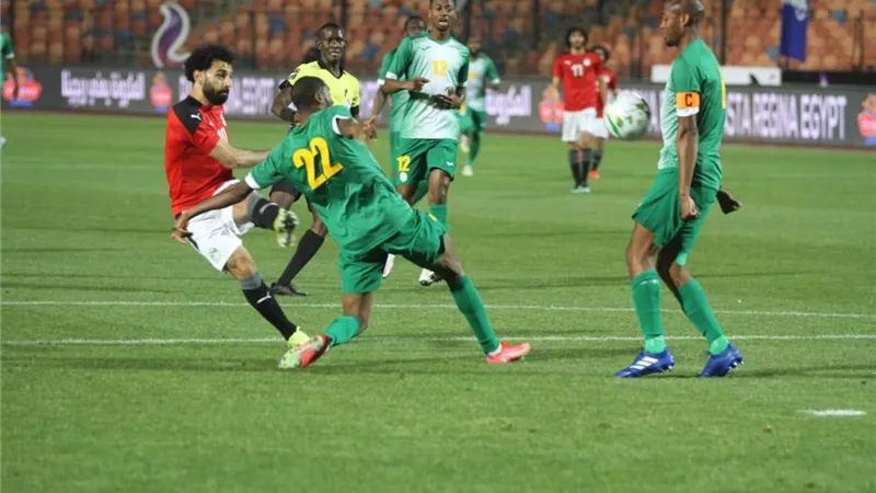 المنتخب الوطنى ينهى الشوط الأول امام جزر القمر برباعية نظيفة