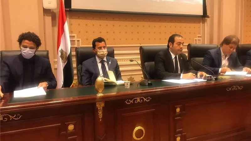 شباب البرلمان لرؤساء الاتحادات المشاركة في اولمبياد طوكيو : نمد ايدينا اليكم لترفعوا اسم مصر