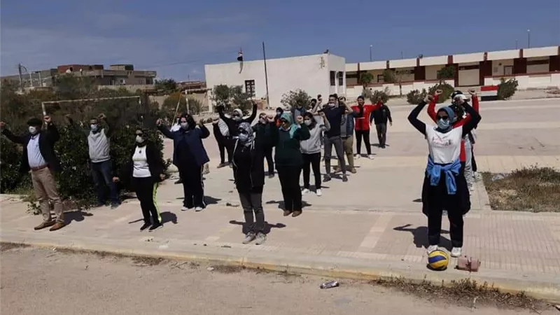 سياحة مطروح تنظم يومًا رياضياً تحت شعار 