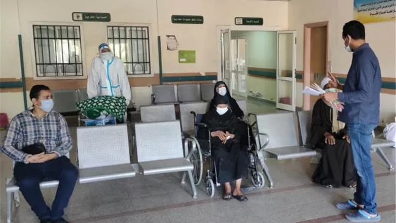 خروج ٤ حالات كورونا من مستشفى فقط التعليمى