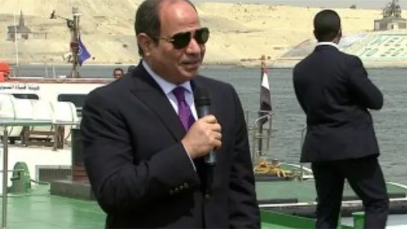 الرئيس السيسي: شعرت بسعادة عارمة فور سماعي اخبار حل ازمة السفينة وهذا شعور كل مصري