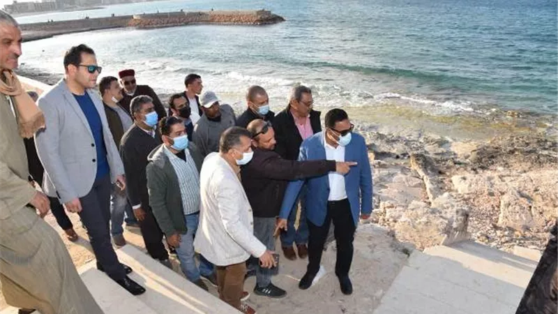 محافظ مطروح يقرر منع إقامة اي اكشاك او منشآت تحجب او تمنع رؤية البحر