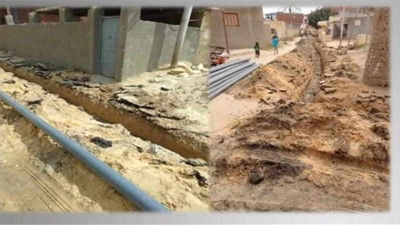 محافظ الإسماعيلية يتابع احلال وتجديد منظومة الصرف الصحي ومياه الشرب