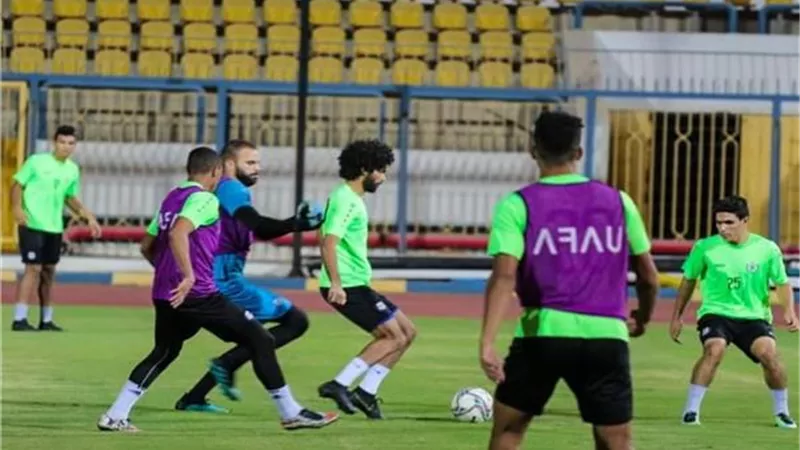 الإسماعيلى يُصحح اخطائه قبل مواجهة سيراميكا بالدورى