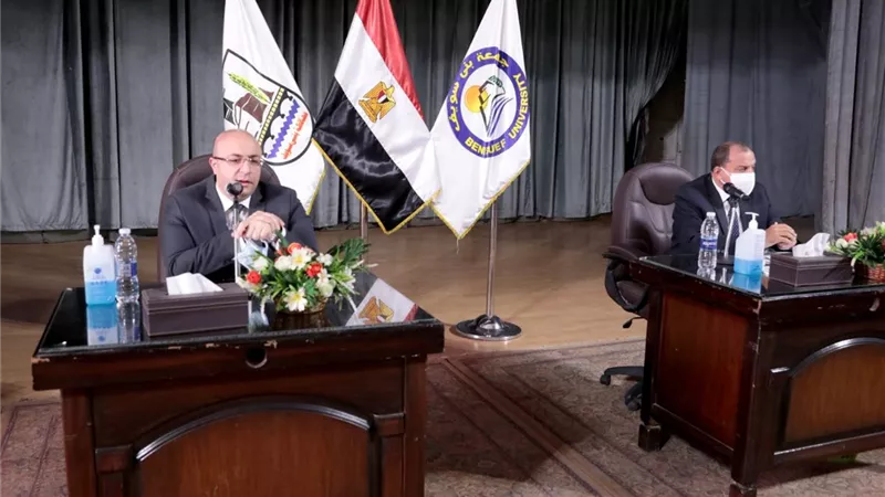 محافظ بنى سويف: منظومة العمل بالمحافظة نموذجية والجامعة من أهم ركائزها
