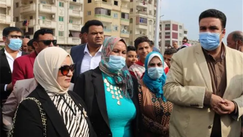 بتكلفة 5.5 مليون جنيه ..نائب محافظ السويس يفتتح عدداً من الميادين والحدائق المطورة