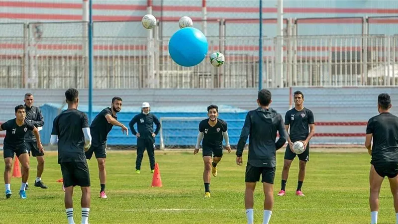 فرجانى ساسى والجزيري يشاركان فى مران الزمالك