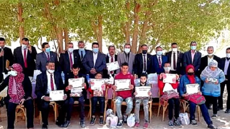 الداخلة تدعم موط الفكرية ممثل المحافظة فى مسرحة المناهج على الجمهورية