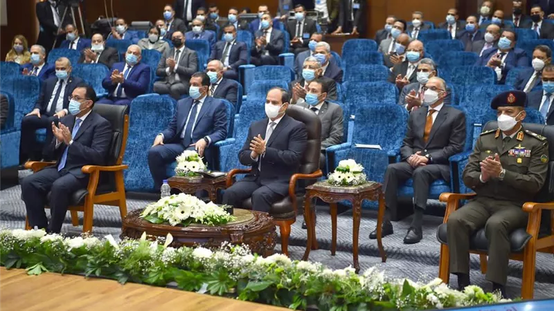افتتاح الرئيس عبد الفتاح السيسى صباح اليوم مدينة الدواء بمنطقة الخانكة ... صور