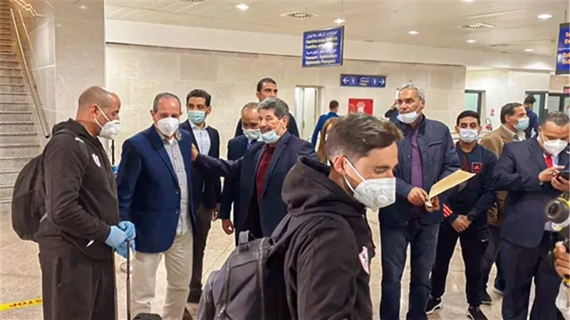 بعثة الزمالك تصل الجزائر استعدادا لمواجهة المولودية