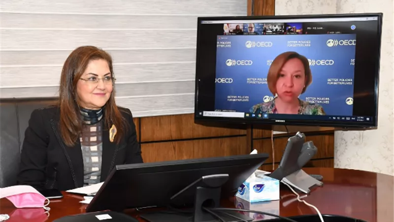 وزيرة التخطيط والتنمية الاقتصادية متحدث رئيس في المؤتمر الوزاري لمبادرة الحوكمة التنافسية MENA-OECD