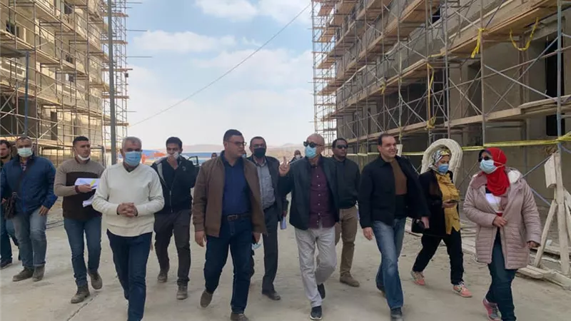شاهد اخر تطورات الحي الحكومي بالعاصمة الإدارية الجديدة