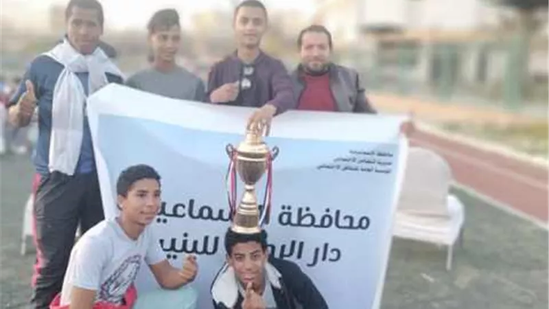 دار الرحمة بالإسماعيلية تفوز ببطولة كرة القدم لدور الرعاية الاجتماعية..صور