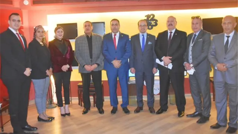 محافظ البحيرة يستقبل لجنة الشباب والرياضة فى مجلس النواب