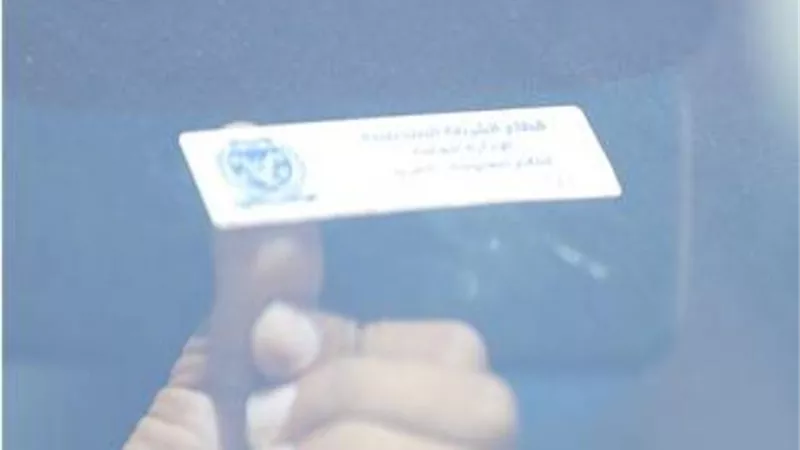 سحب 6247 رخصة لعدم تركيب الملصق الإلكترونى