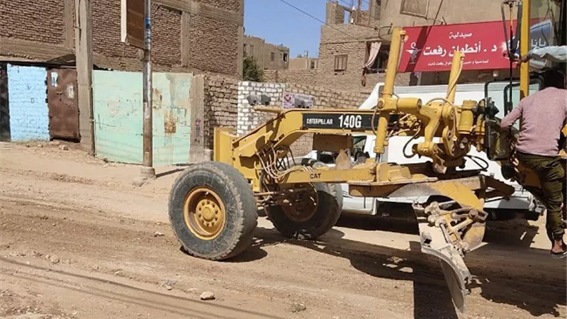 حملة نظافة موسعة بقريتى الحبيل والبغدادى جنوب شرق الأقصر