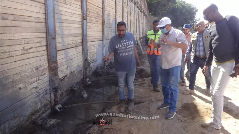 رئيس مدينة الأقصر يتابع أعمال النظافة ورفع الإشغالات