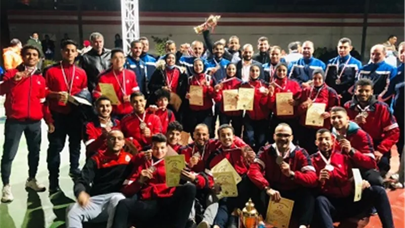 منطقة الشرقية للكاراتيه تحتفل بحصول لاعبيها على ميداليات فضية وبرونزية بكأس مصر..صور