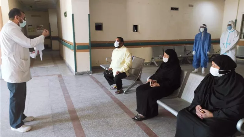 تعافى و خروج ٤ حالات كورونا من مستشفى فقط التعليمى