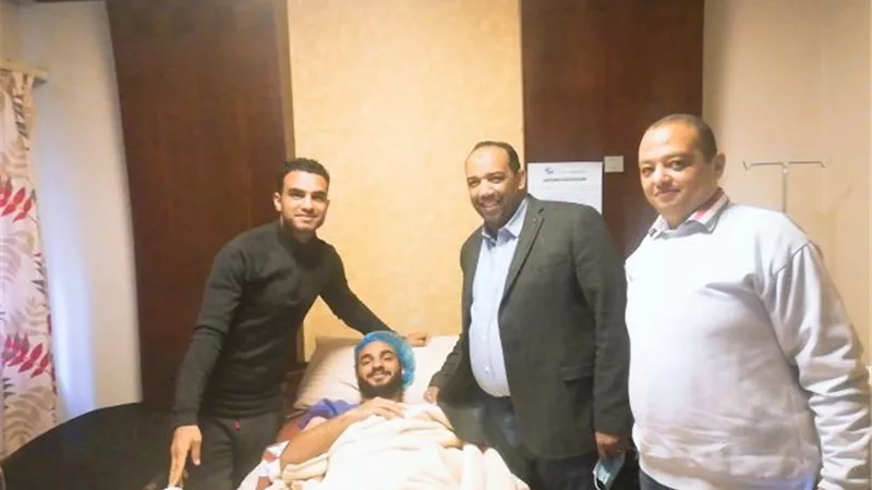 عضو مجلس الادارة يتبرع بتكاليف جراحة ناجحة لظهير بنى سويف.. بالصور