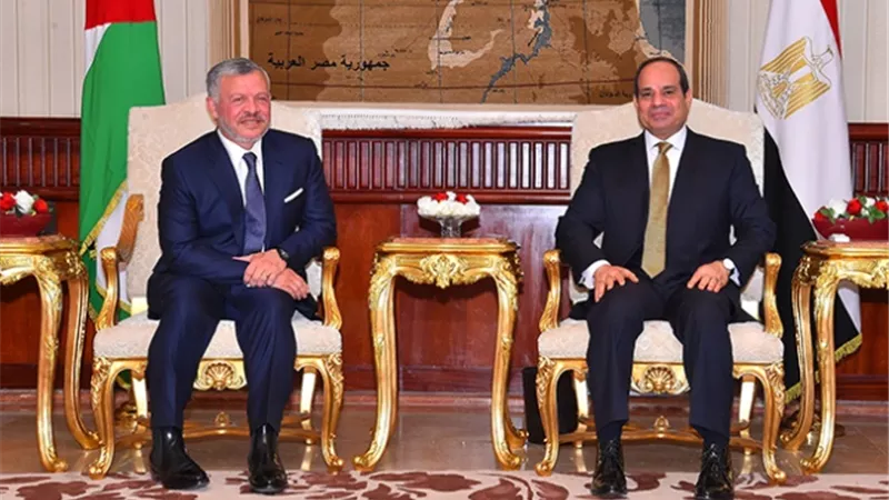 الرئيس يجري اتصالا بالملك عبد الله.. ويؤكد على دعم مصر التام لاستقرار الأردن