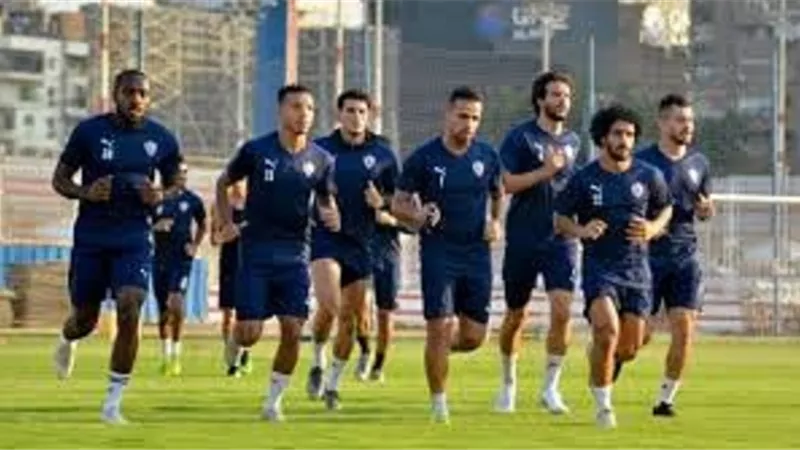 تدريبات استشفائية للاعبي الزمالك