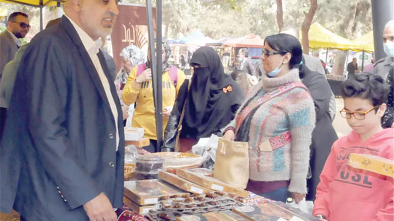 تمور أشكال وألوان.. في مهرجان الأورمان