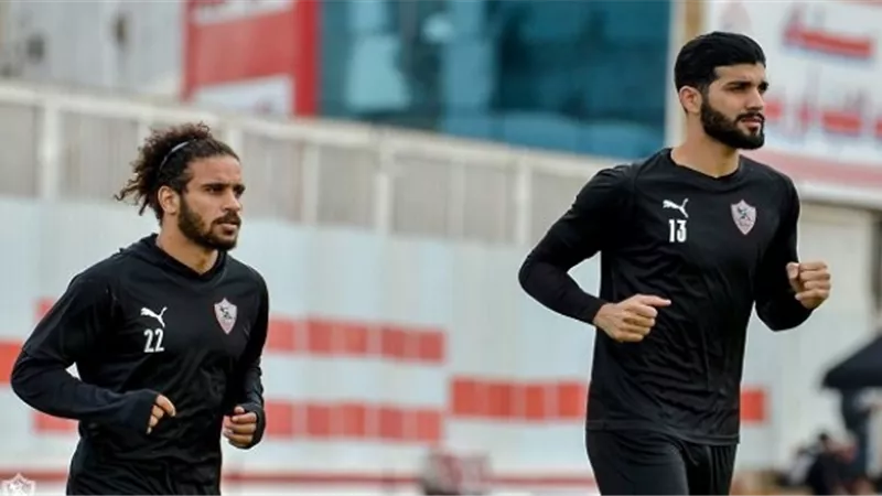 مران الزمالك.. تأهيل عبد الله جمعة فى 