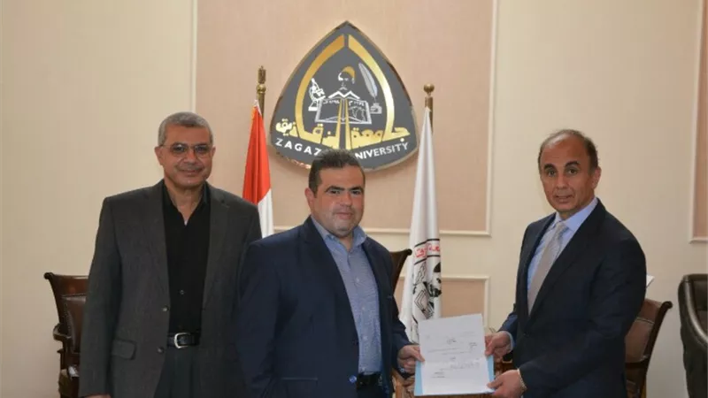 وليد خضر وكيلا للدراسات العليا بكلية الحاسبات والمعلومات بالزقازيق
