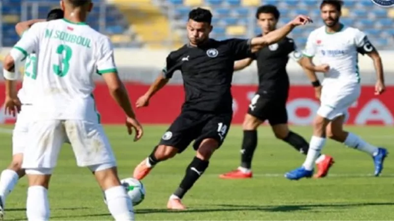 طاقم حكام أنجولى لبيراميدز والرجاء المغربى بالكونفدرالية