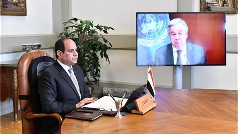 السيسي: التغيرات الحادة للمناخ تسببت في خسائر هائلة للقارة الأفريقية