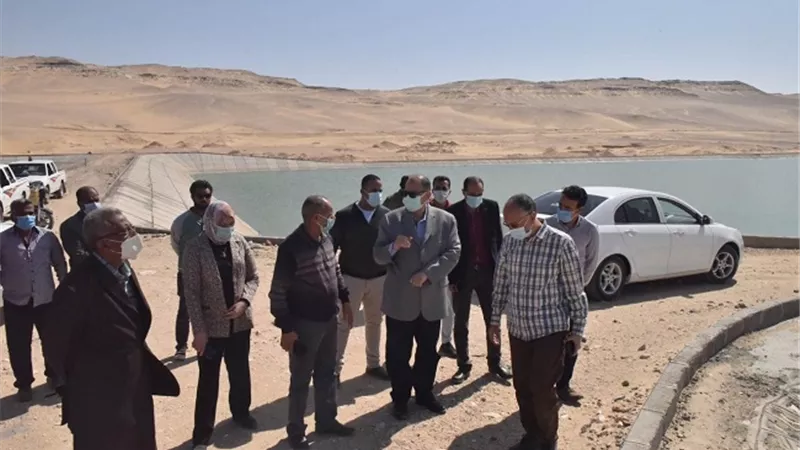 محافظ أسيوط يتفقد أعمال تنفيذ مشروع صرف صحي منطقة بني غالب الصناعية