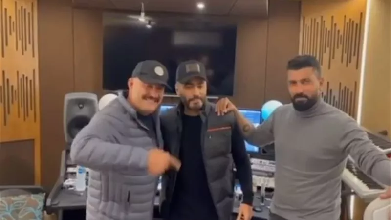 مش غريبه عليك يا تيمو..أحمد السقا مع تامر حسنى من أجل 