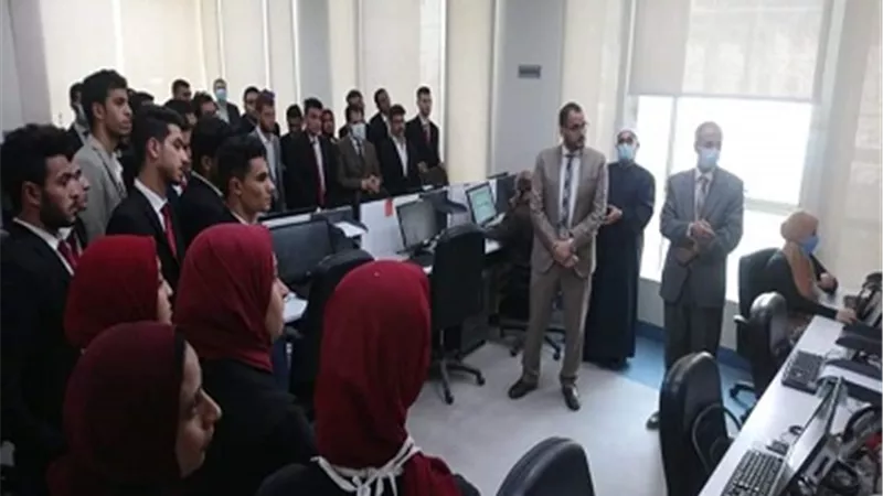 مرصد الأزهر يستقبل عددًا من طلاب جامعة كفر الشيخ