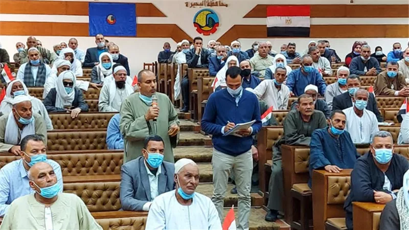 محافظ البحيرة يلتقي بعمد ومشايخ قري مراكز المرحلة الثالثة من المبادرة الرئاسية حياة كريمة