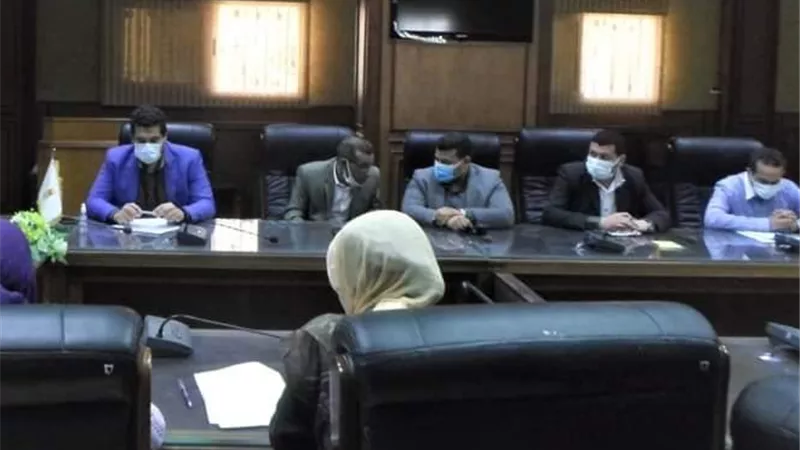 نائب محافظ سوهاج يترأس اجتماع لجنة مراجعة تراخيص أعمال البناء