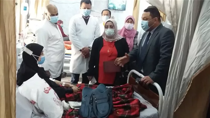 وكيل وزارة الصحة بالمنوفية يتفقد سير العمل بمستشفيات منوف