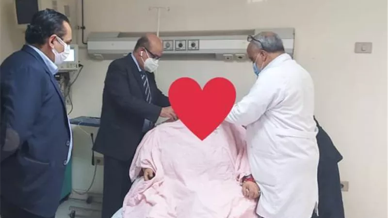وكيل وزارة الصحة يكلف بالتحرك الفوري لإستغاثة مريضة سمنة مفرطة ببلبيس