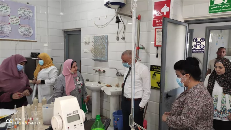 تجديد معمل محطة مياه الصالحية الكبرى