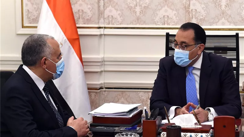 رئيس الوزراء يستعرض مع وزير الموارد المائية والرى نتائج جولة مفاوضات 