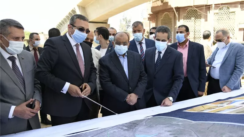شعراوى ورحمى يفتتحان تطوير ميدان المحطة ومشروعات التنمية بالغربية-صور